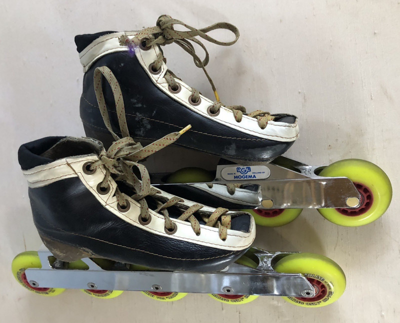 Mogema Inline Speed Racing Skates Type 1-PC-003 Derek Parra Model - Holland