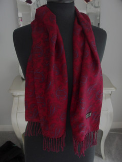 Vintage Men's Tootal Scarf Paisley Design