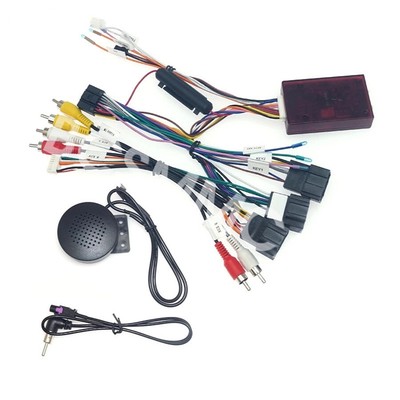 Car Android Radio Cable Harness W/Canbus Box Fit For Chevrolet Tahoe 2007-2014