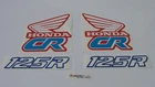 Honda CR 125 1990 adesivi decals autocollants graphics aufkleber graphics