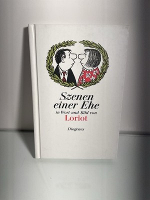 Szenen einer Ehe in Wort und Bild von Loriot -Hardcover Book In German
