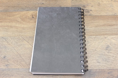 Global Printed Products 6" x 8.5" Fitness Planner, Black/Grungy Gold (GPP-0069-S - Picture 5 of 10