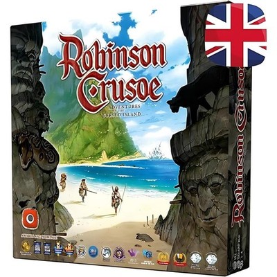 Robinson Crusoe: Adventures on Cursed Island - Strategy Board Game for 1-4 Playe