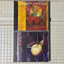 2 Cowboy Junkies CDs Black Eyed Man & Pale Sun Crescent Moon
