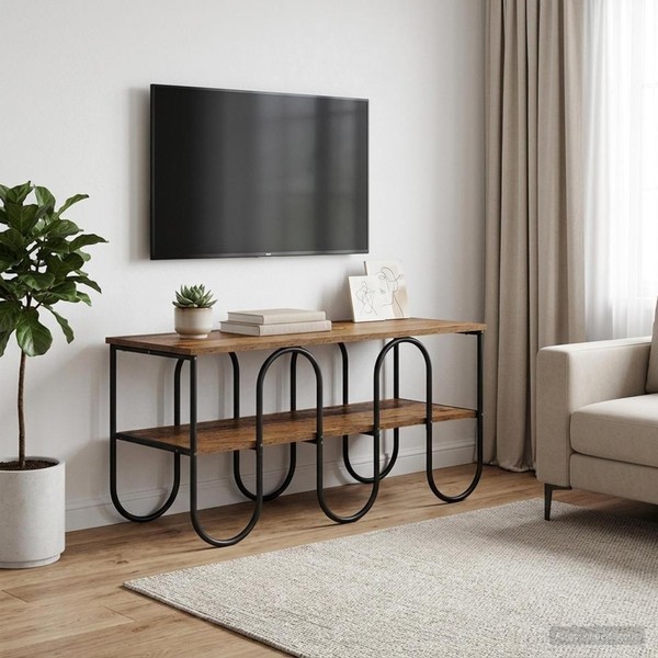 Tv-St?Nder 100 X 40 X 50 Cm Altholz Holzwerkstoff-image