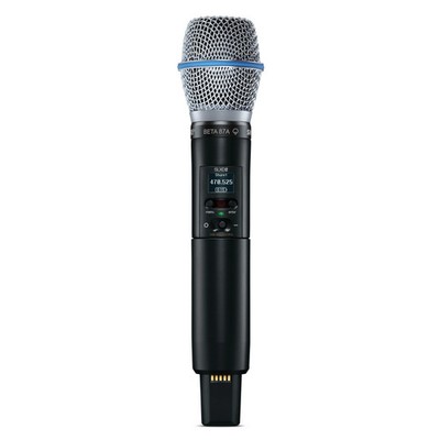 Shure SLXD2/B87A Handheld Microphone Transmitter with Beta87A Capsule - G58