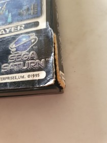 Wing Arms - Sega Saturn Game - NO MANUAL - DAMAGED COVER - See Description