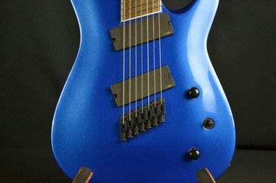 JACKSON X SERIES SOLOIST FAN FRET SLAT 7, METALLIC BLUE, Int'l
