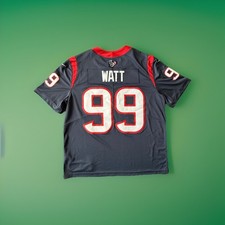 Houston Texans Jersey Mens X- Large Blue JJ Watt 99 Nike NFL Football