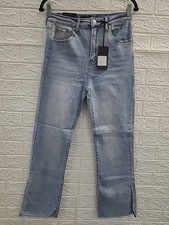 New Risen Los Angeles High-Rise Straight Leg Jeans Women  s US Size 30/11