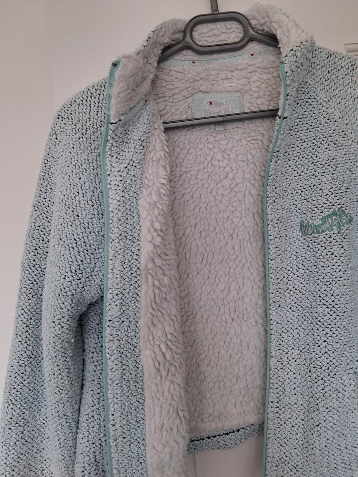Weird Fish Macaroni Full Zip Jacket fleece lined mint coulour Size S ...
