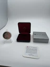 1986 CANADIAN TRANSCONTINENTAL RAILROAD/VANCOUVER CENTENNIAL SILVER DOLLAR COIN