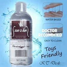 Sex Lube Personal Premium Water Based Lubricant Long Lasting Natural Feel 200ml