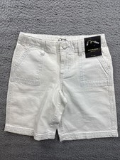 Art Class Shorts Girls Youth Medium Mid Rise Baggy Bermuda Denim Light Wash