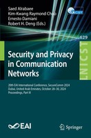 Security And Privacy In Communication Networks Saed Alrabaee (U. A.) Taschenbuch