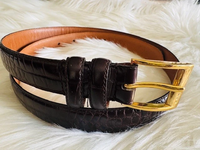 Ralph Lauren Women's Crocodile/Alligator Belts for sale | eBay