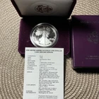 U.S. Mint American Eagle 1990 1 oz Proof Silver Coin San Francisco Mint