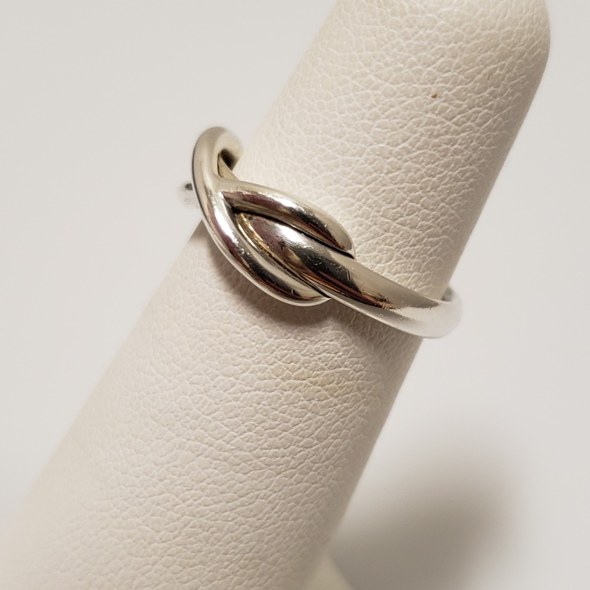 Tiffany & Co. Sterling Silver Infinity Band Ring Size 5 .09 | eBay