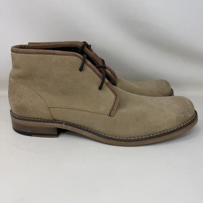 Wolverine 1883 Orville Leather Chukka Boots Beige Men display picture 2