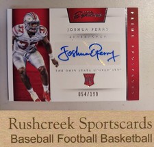 2016 Panini Prime Signatures Football Cards - Short Print Info Added 12