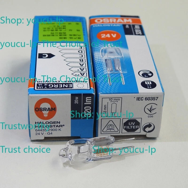 欧司朗 64435 64435U 24V20W G4 灯泡 2900K 灯泡- - Image 2 of 4
