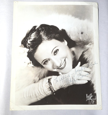 C. 1930s Sibyl Bowman Signed 8x10 Photo Inscribed Autograph Actress Hollywood