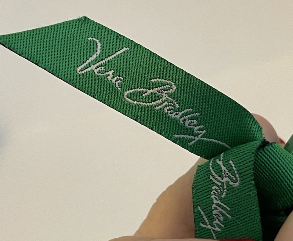 Cartera y muñeca VERA BRADLEY con cremallera alrededor - verde cachemira esmeralda Foto 4 de 4