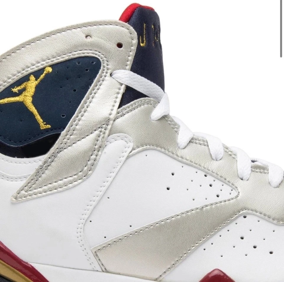 Кроссовки баскетбольные Jordan Air Jordan 7 ретро олимпийские высокие ретро для Олимпиады - Изображение 2 из 4