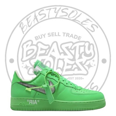 Nike Air Force 1 Low Off-White Brooklyn Size 10.5 Deadstock