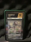 Mewtwo GX TCG Full Art Ace 10 SV59/SV94 Hidden Fates Perfect Subs W/ Metal Guard