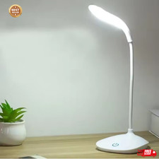 LED Desk Light Dimmable Bedside Reading Night Lamp USB Rechargeable Touch Sensor