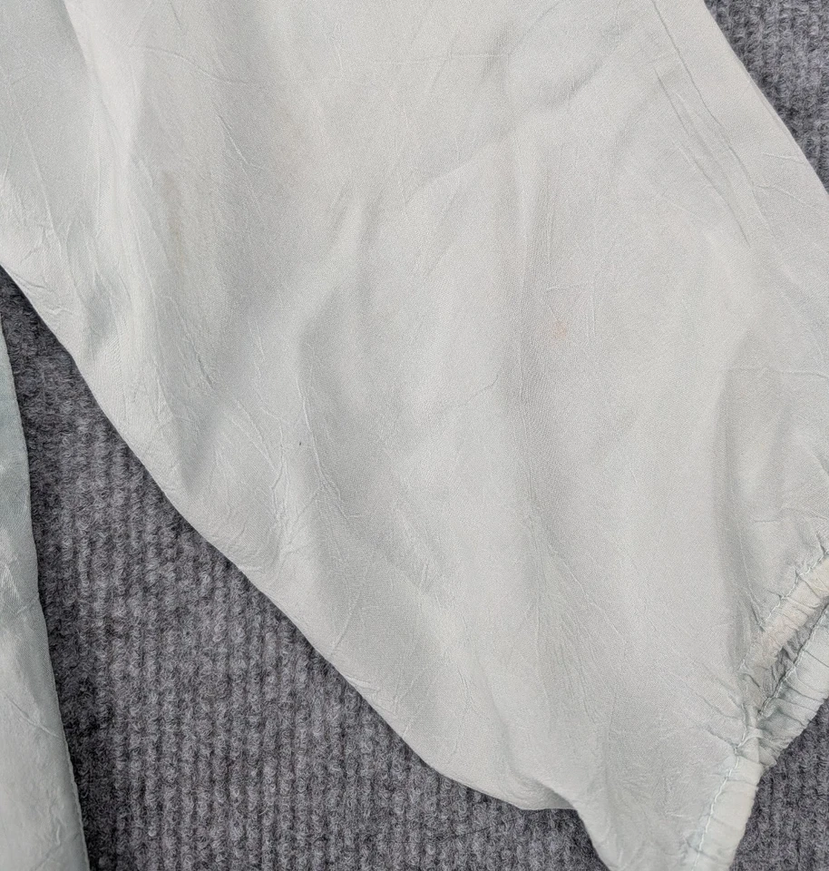 Johnny Was Blouse Womens Small Blue Peasant Embroidered Boho Top Flowy Coastal - Image 3 of 4