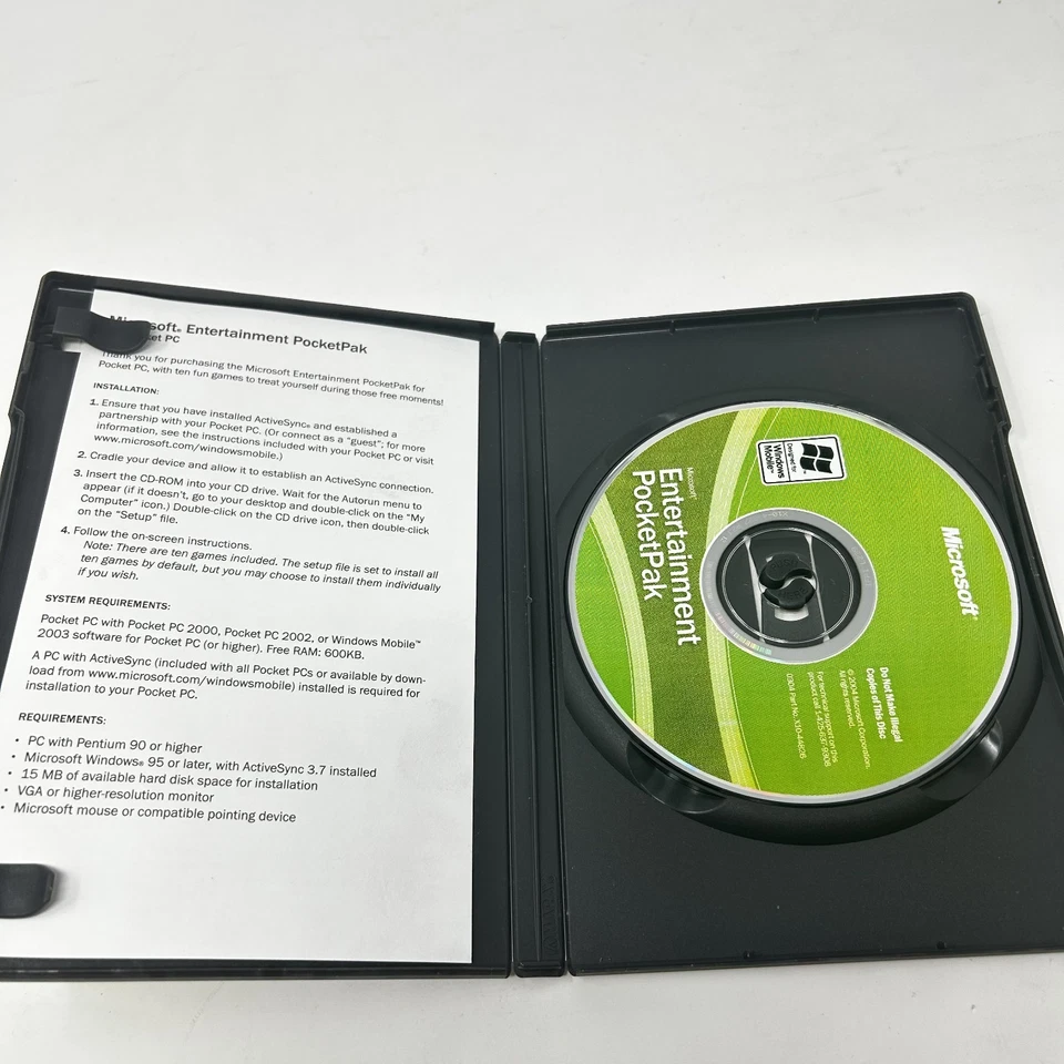Microsoft Entertainment PocketPak CD 2004 for Pocket PC 10 Games - Image 2 of 3