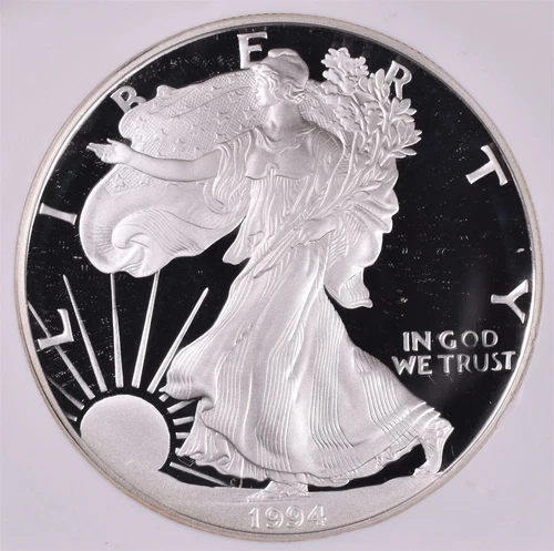 1994-P American Silver Eagle - NGC PF69 ULTRA CAMEO 