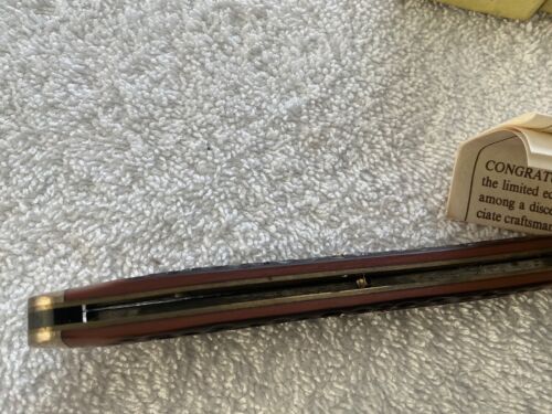 1992 Remington One R1253 Guide Bullet Knife Folding Pocket Delrin Handle New - Picture 15 of 24