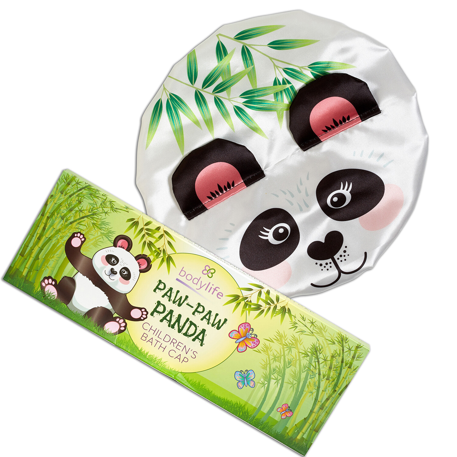 Bodylife Kids Shower Cap Paw Paw Panda Double Layered 26cm