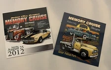 VINTAGE Baker City Oregon HOT ROD CRUISE-IN DRIVE-IN CAR CLUB PLAQUES 2012 2014