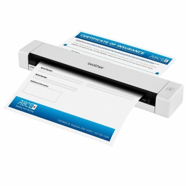 Brother Ds-620 Mobile Color Page Scanner Lightweight DSmobile 1200 DPI