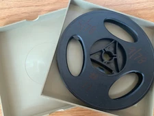 SUPER-8 200 ft. BAIA Plastic Movie Film 5" Reel and Case - USED Super 8mm