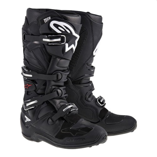 Alpinestars Tech 7 Boots Motocross Enduro botas negras talla 10 (44,5) - Imagen 2 de 2