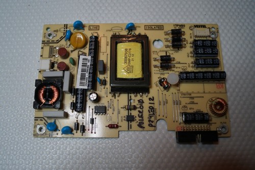 PSU POWER SUPPLY BOARD 17PW80 V2 23034004 FOR 24" POLAROID P24LED12 LED ...