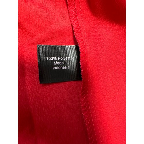 Lane Bryant Red Long Sleeve Button Down Back Slit Shirt Size 26/28 - Picture 11 of 13