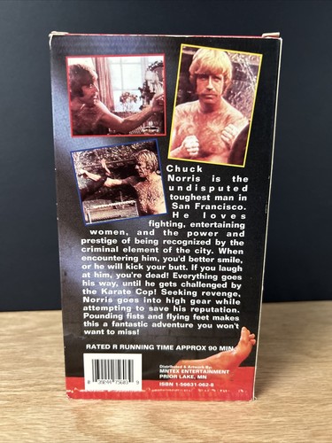 Vintage Karate Cop (VHS) Chuck Norris - Picture 3 of 5