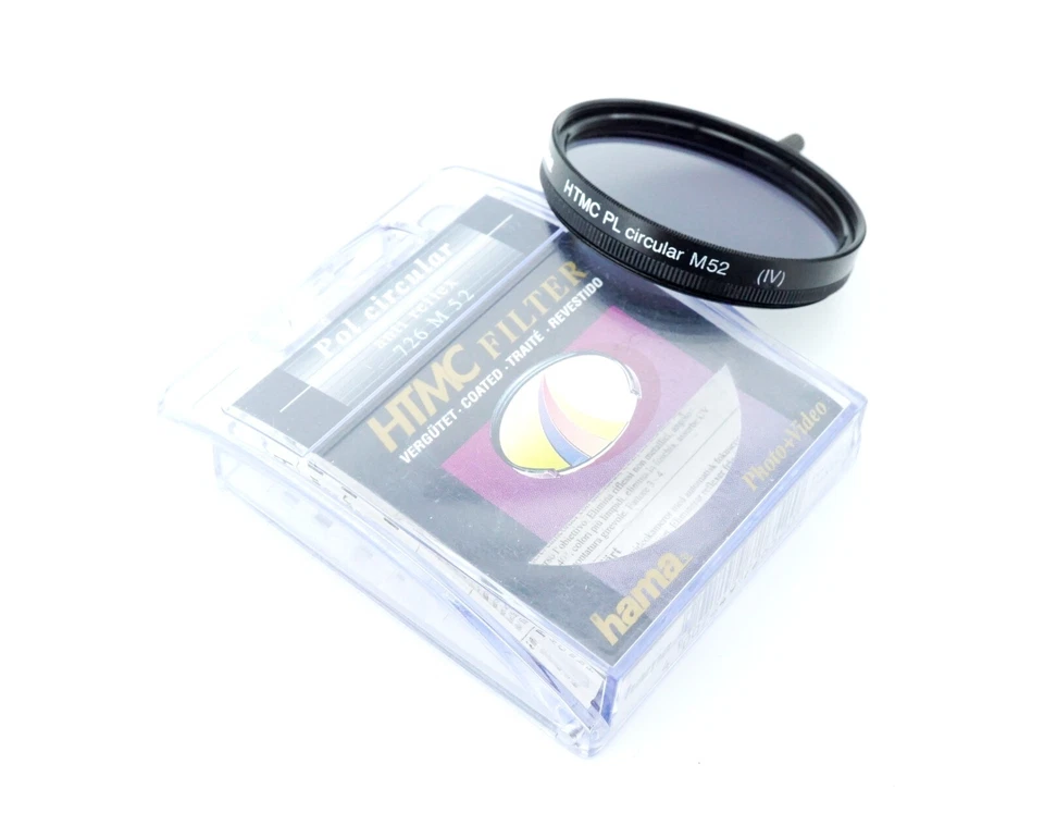 52mm HTMC PL circular Hoya (IV) glass Lens Filter Japan - Image 2 of 4