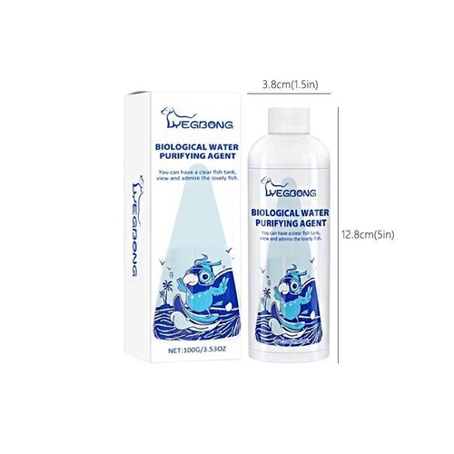 Aquarium Cleaner Algae Remover Algaecide Powder For Fish Tank Purifier✨y M0 Y8G8 - Picture 13 of 13