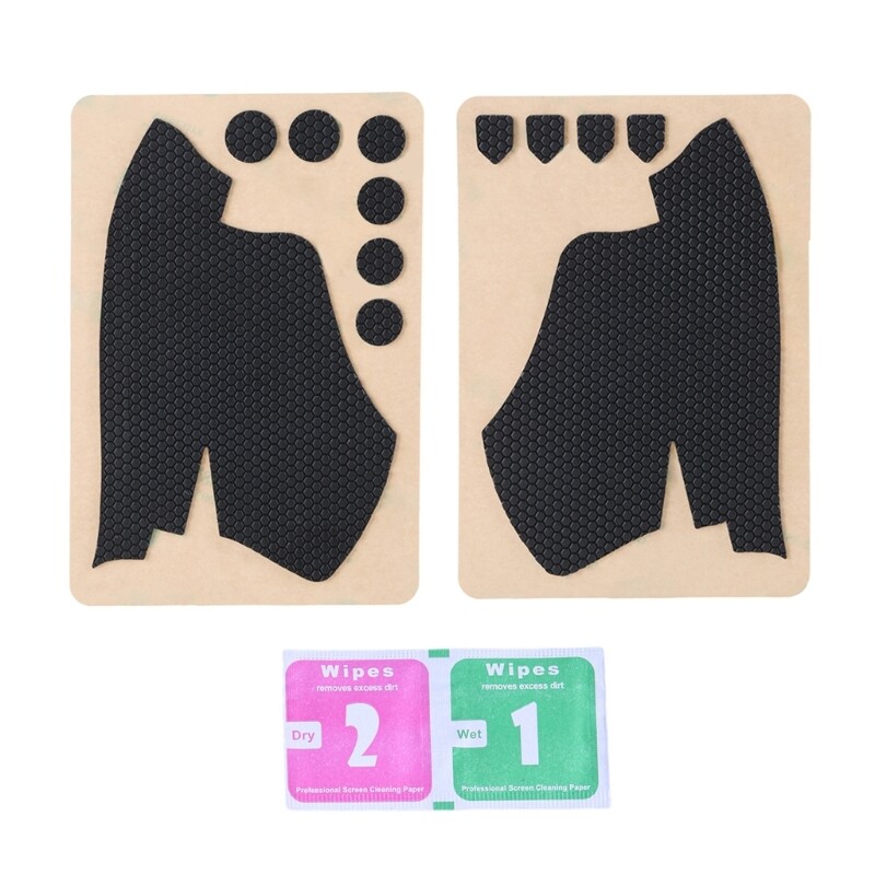 Textured Rubber Grip Enhancements Not Slip Comfortable Pad for p5 Controllers