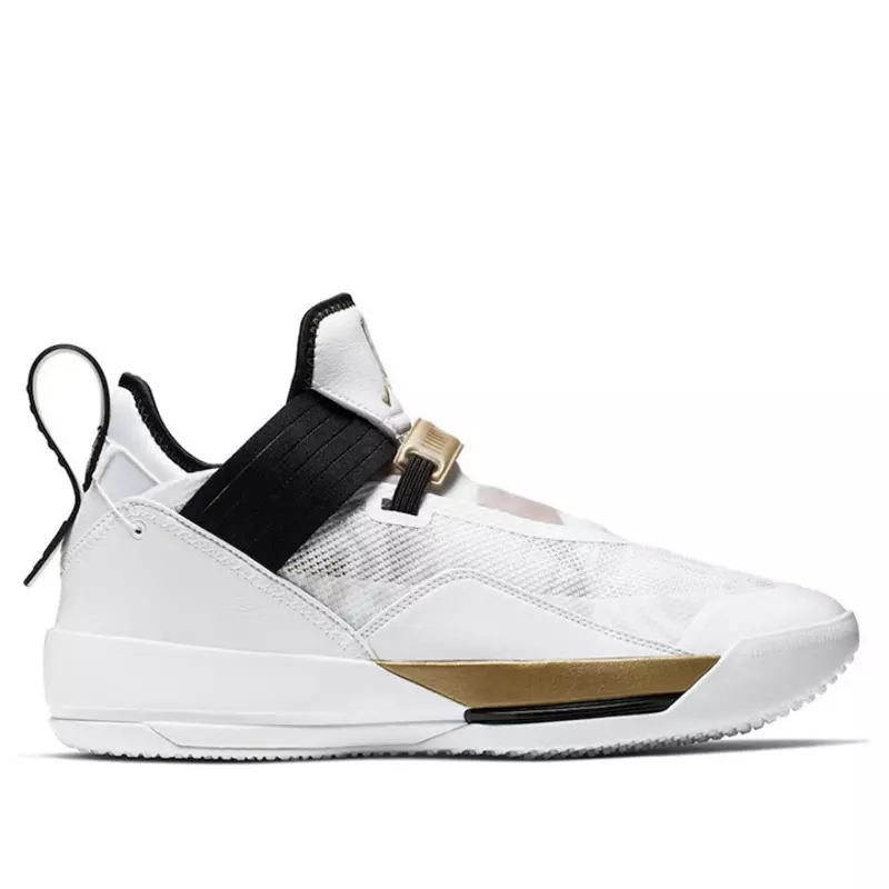 Nike Air Jordan 33 XXXIII SE Fiba White Metallic Gold Size 13. CK4464-100 |  eBay