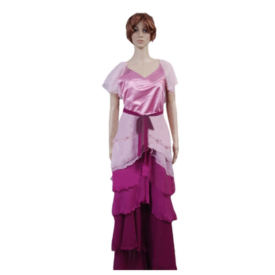 Harry Potter Hermione Granger Yule Abito da ballo Vestito Cosplay Costume  Set Completo | eBay