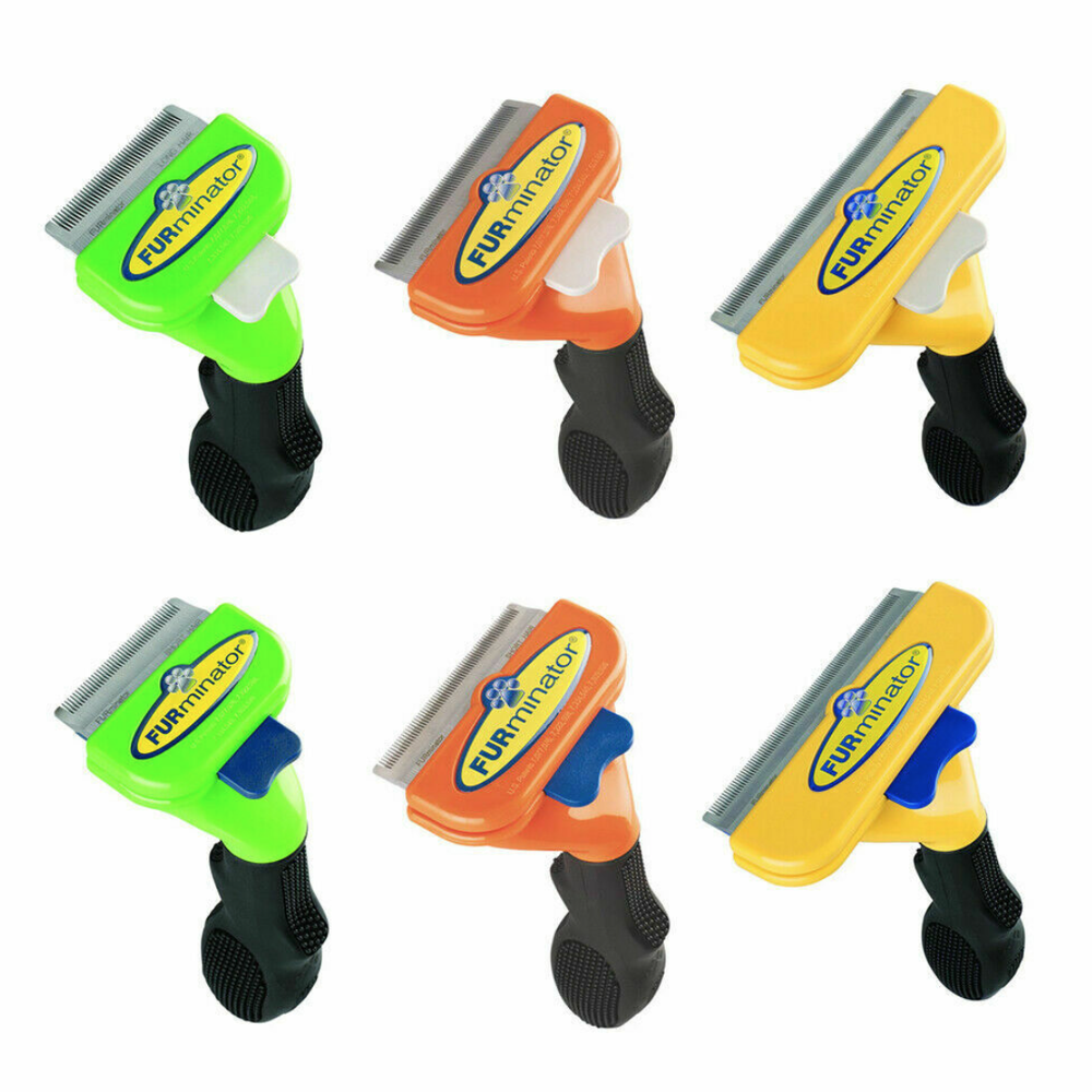 Dogs Cats Brush Furminator DeShedding Grooming Rake Comb Lon