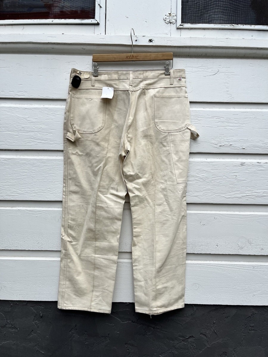 1970's USA製 ワークパンツ Dickies 70s Vintage Carpenter Pants Canvas USA Made Workwear